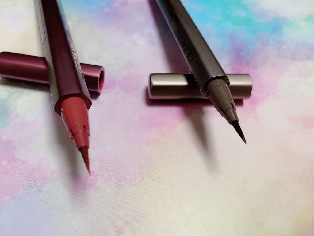 ニュアンスリキッドアイライナー/CEZANNE/リキッドアイライナーを使ったクチコミ(4枚目)