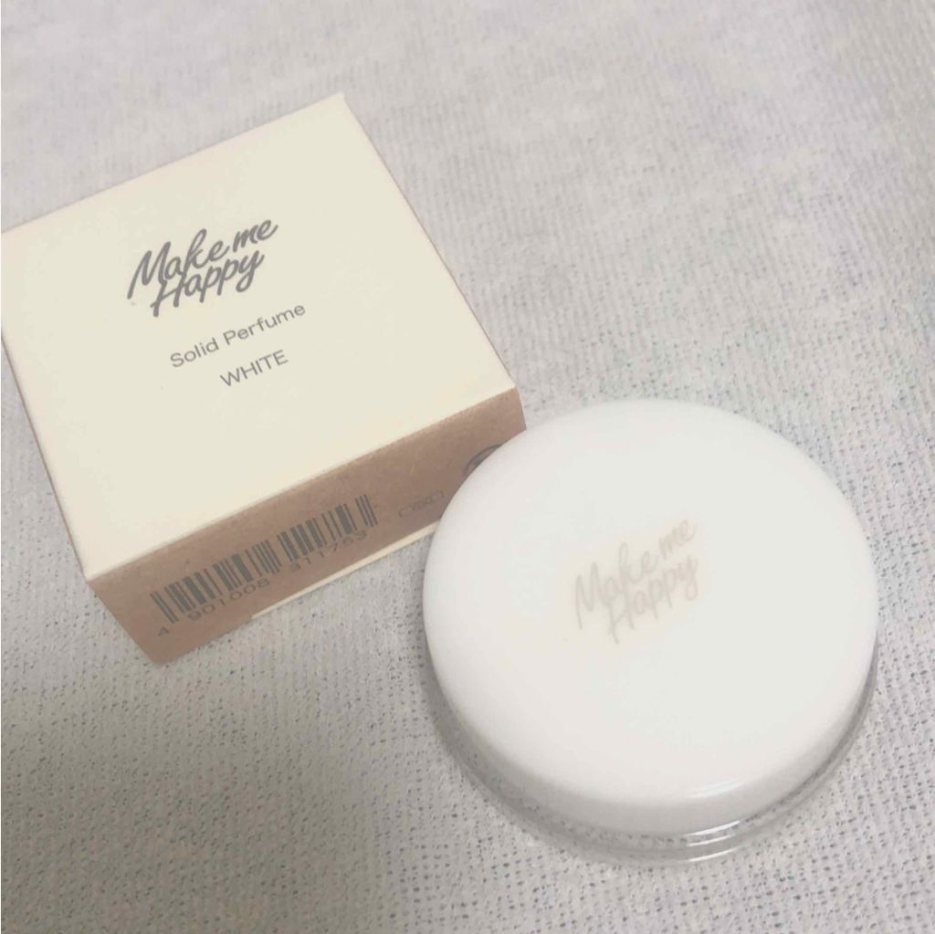 メイクミーハッピー ソリッドパフューム WHITE/キャンメイク/練り香水を使ったクチコミ(1枚目)