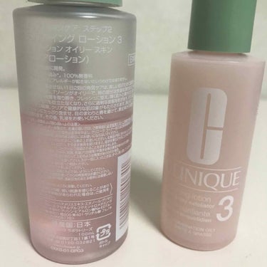 クラリファイング ローション 3 100ml/CLINIQUE/ブースター・導入液を使ったクチコミ（3枚目）