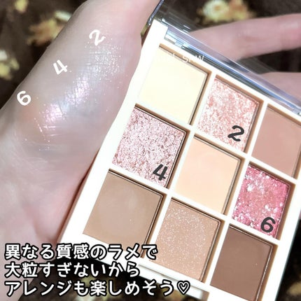 アイシャドウパレット/Kirei&co./アイシャドウパレットを使ったクチコミ(7枚目)