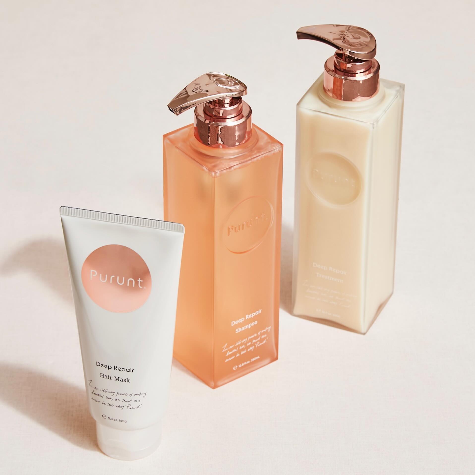 プルント ディープリペア美容液シャンプー／トリートメント/Purunt./市販シャンプーを使ったクチコミ（1枚目）