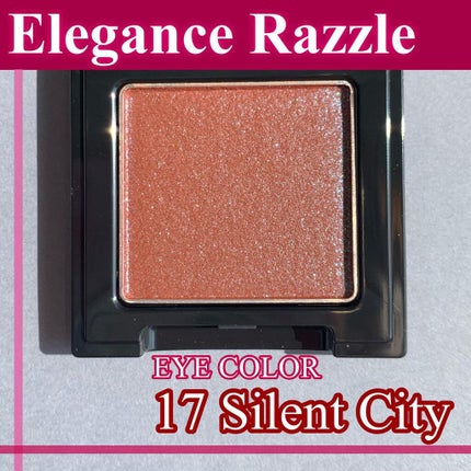 ラズル アイカラー/エレガンス ラズル /単色アイシャドウを使ったクチコミ(1枚目)