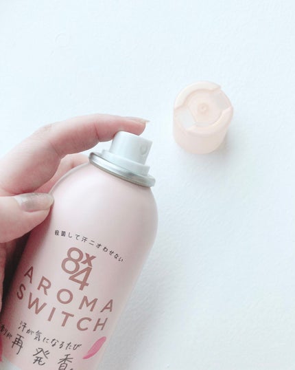 8x4 アロマスイッチ スプレー パリスブーケの香り/8x4/デオドラント・制汗剤を使ったクチコミ(2枚目)