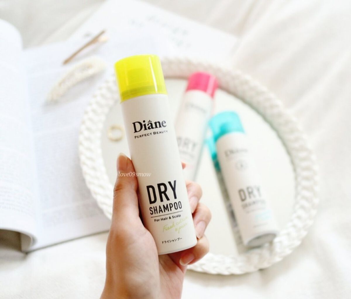 パーフェクトビューティー ドライシャンプー グレープフルーツ＆ペパーミントの香り/ダイアン/ドライシャンプーを使ったクチコミ（3枚目）