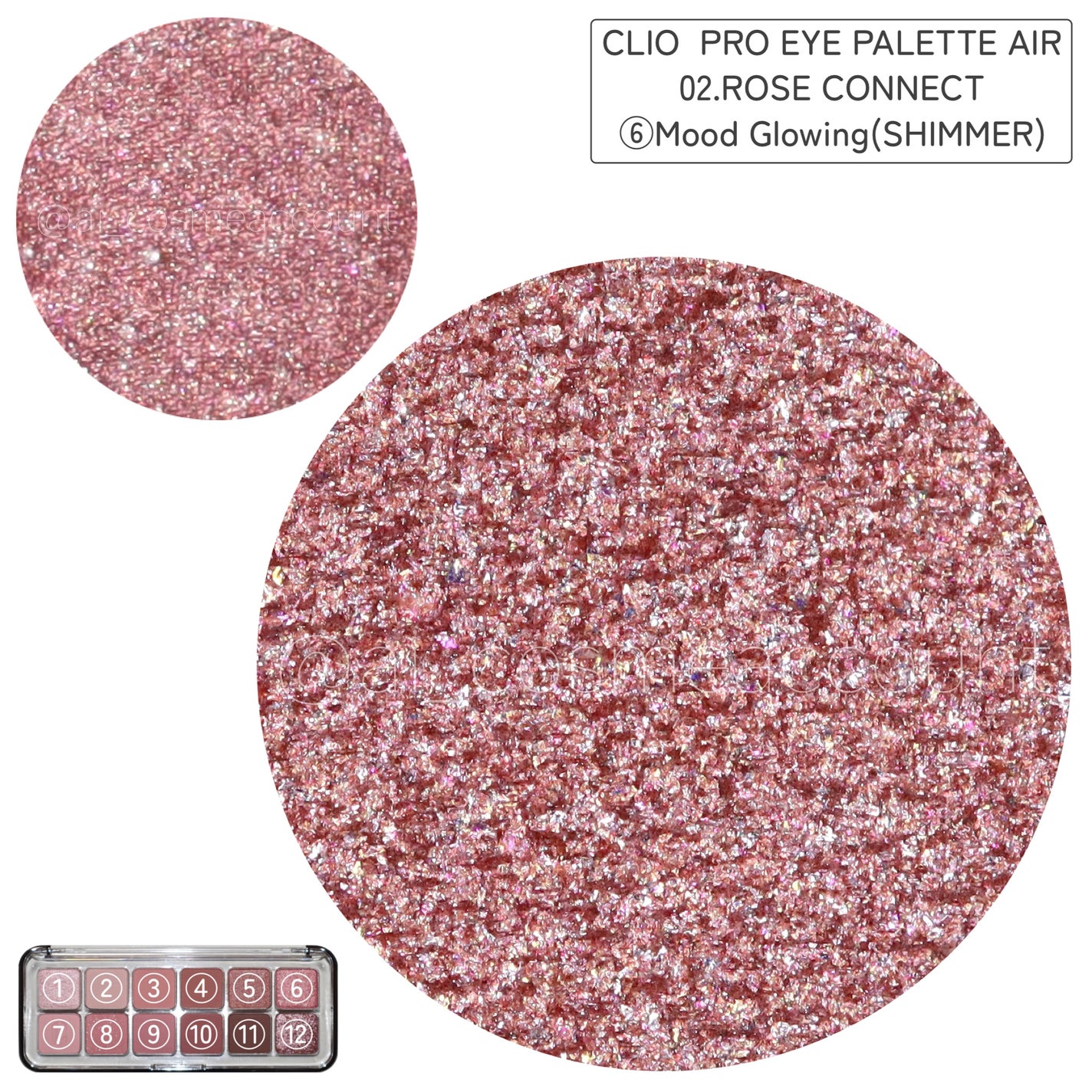 プロ アイ パレット エアー/CLIO/アイシャドウパレットを使ったクチコミ(5枚目)