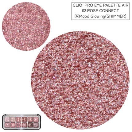 プロ アイ パレット エアー/CLIO/アイシャドウパレットを使ったクチコミ(5枚目)