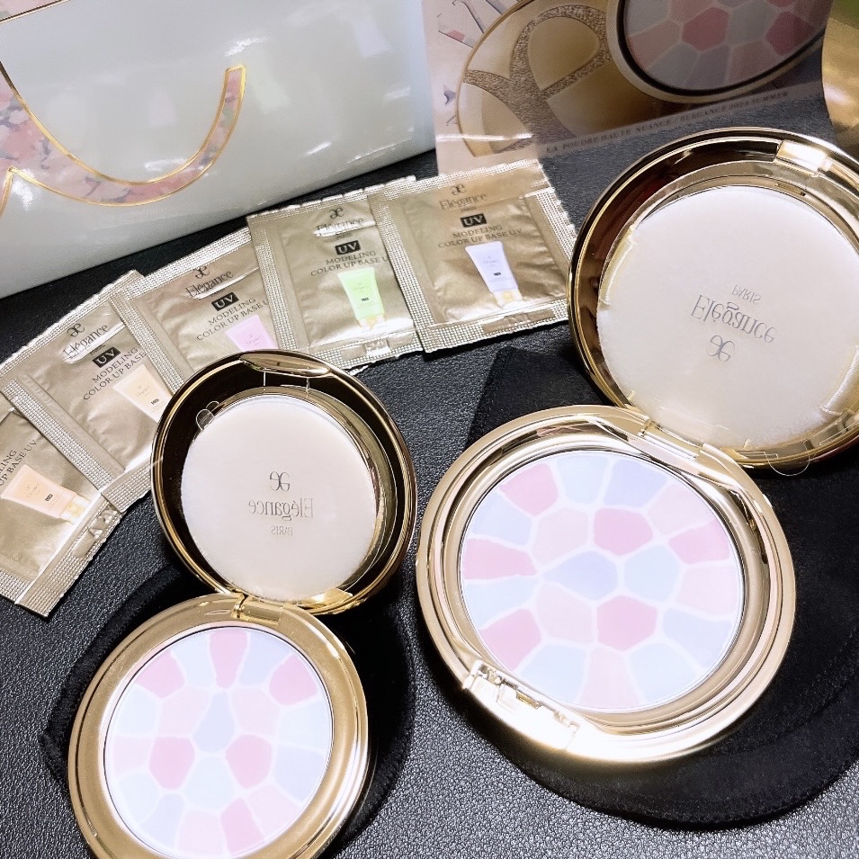 ラ プードル オートニュアンス/Elégance/プレストパウダーを使ったクチコミ（3枚目）