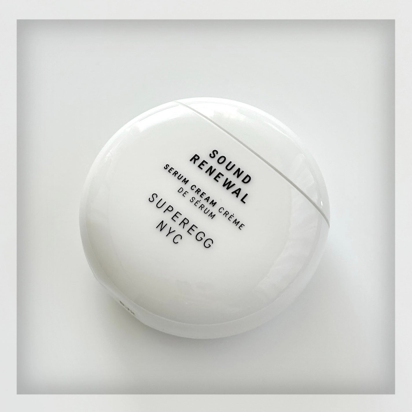 サウンド リニューアル セラムクリーム/SUPEREGG /フェイスクリームを使ったクチコミ(2枚目)