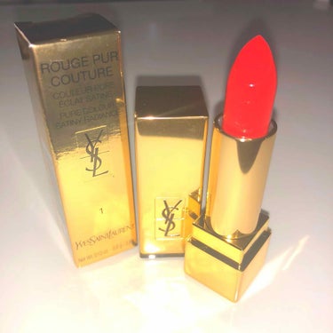 <旧>ルージュ ピュールクチュール/YVES SAINT LAURENT BEAUTE/口紅を使ったクチコミ（1枚目）