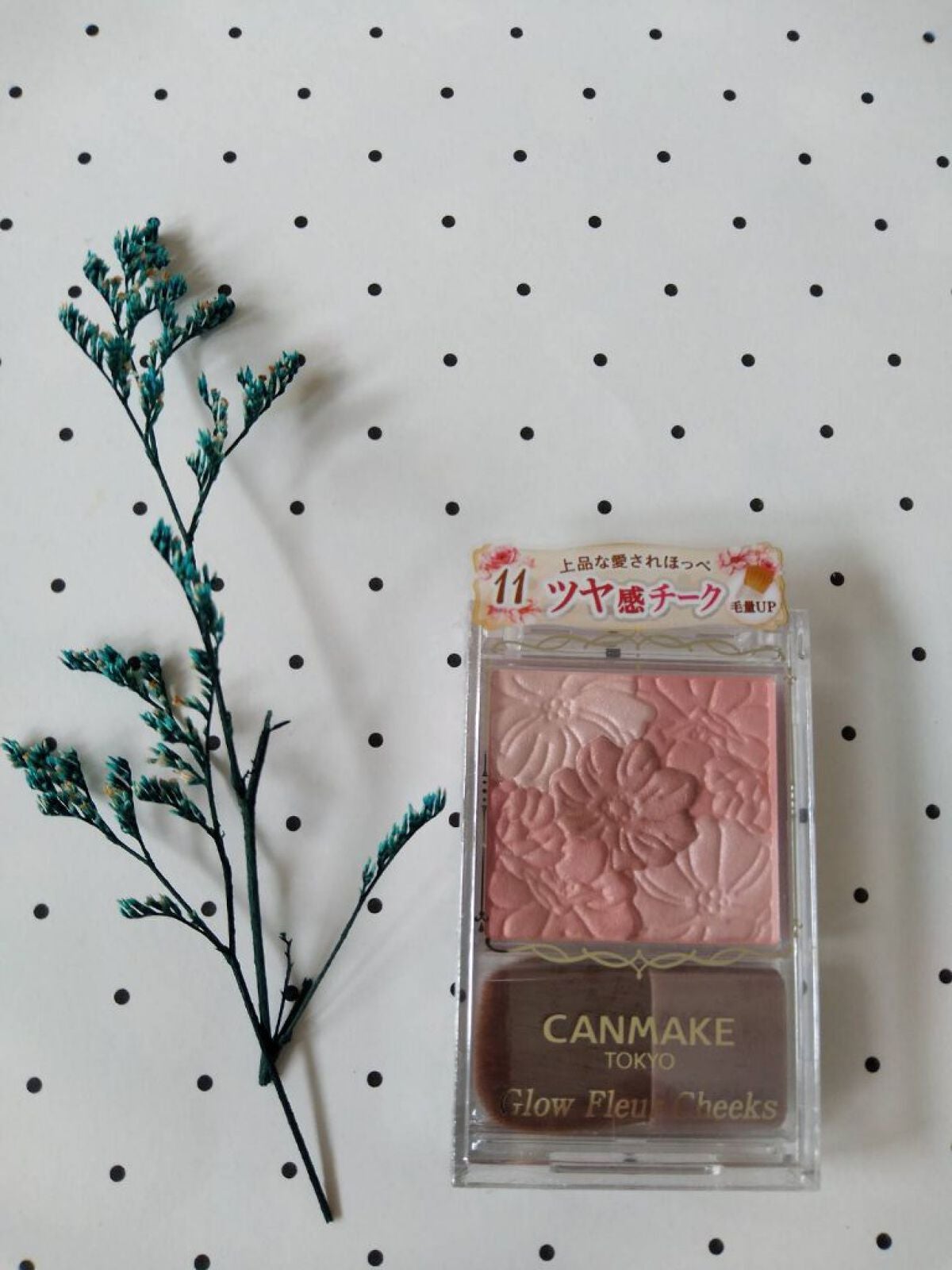 グロウフルールチークス/キャンメイク/パウダーチークを使ったクチコミ(2枚目)