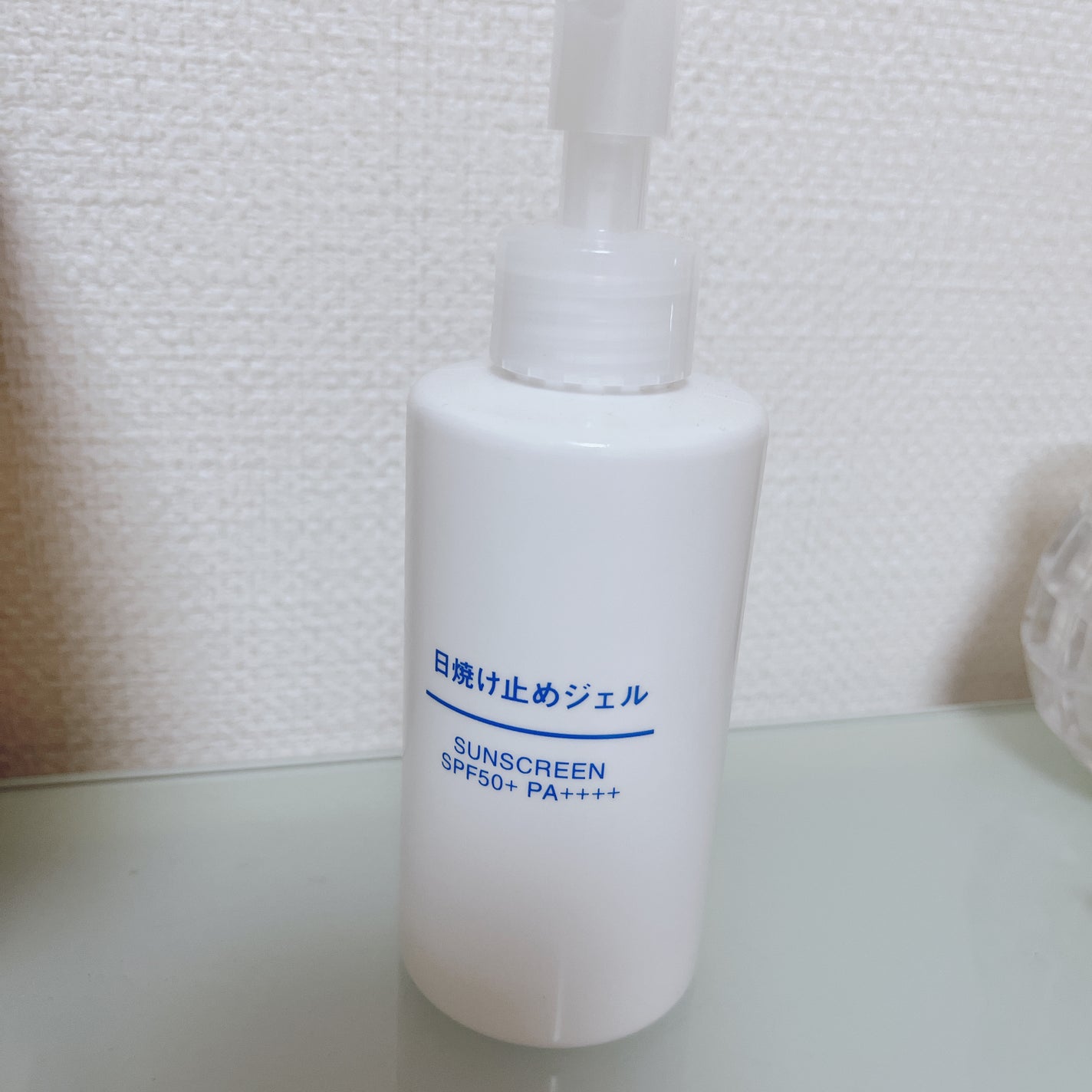 日焼け止めジェル SPF50+/無印良品/日焼け止めジェルを使ったクチコミ(2枚目)