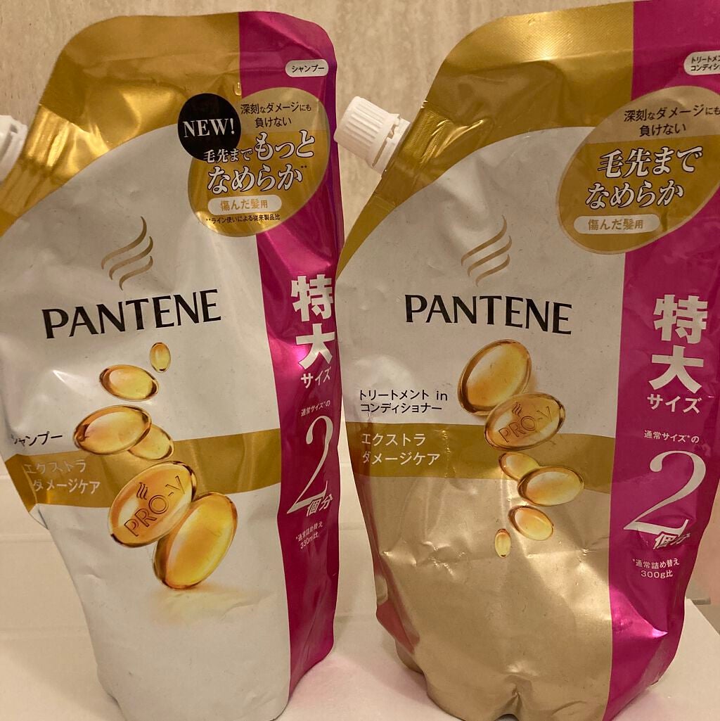 エクストラ ダメージケア シャンプー/トリートメント in コンディショナー/パンテーン/市販シャンプーを使ったクチコミ(1枚目)