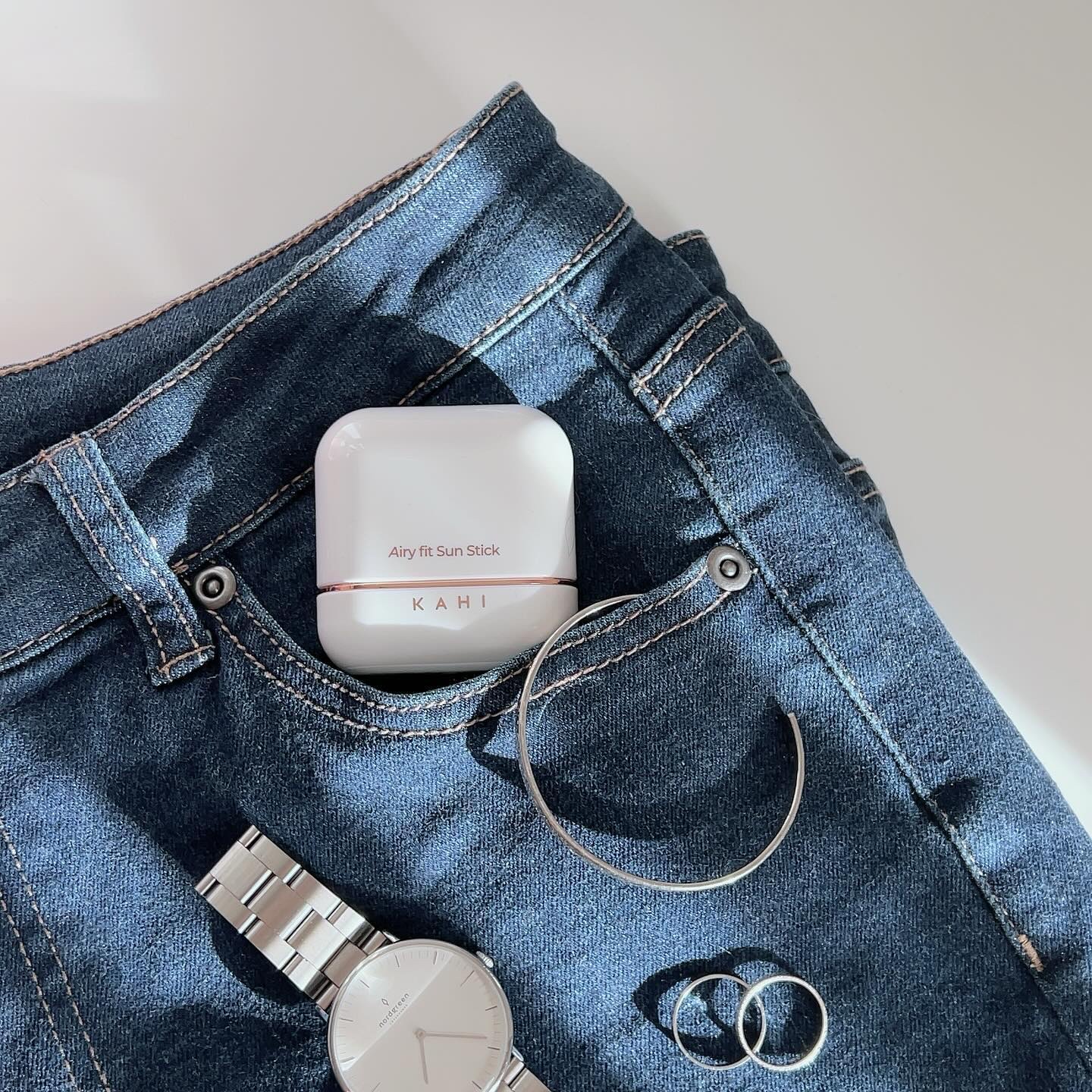 エアリーフィットサンスティック/KAHI/日焼け止めスティックを使ったクチコミ（2枚目）