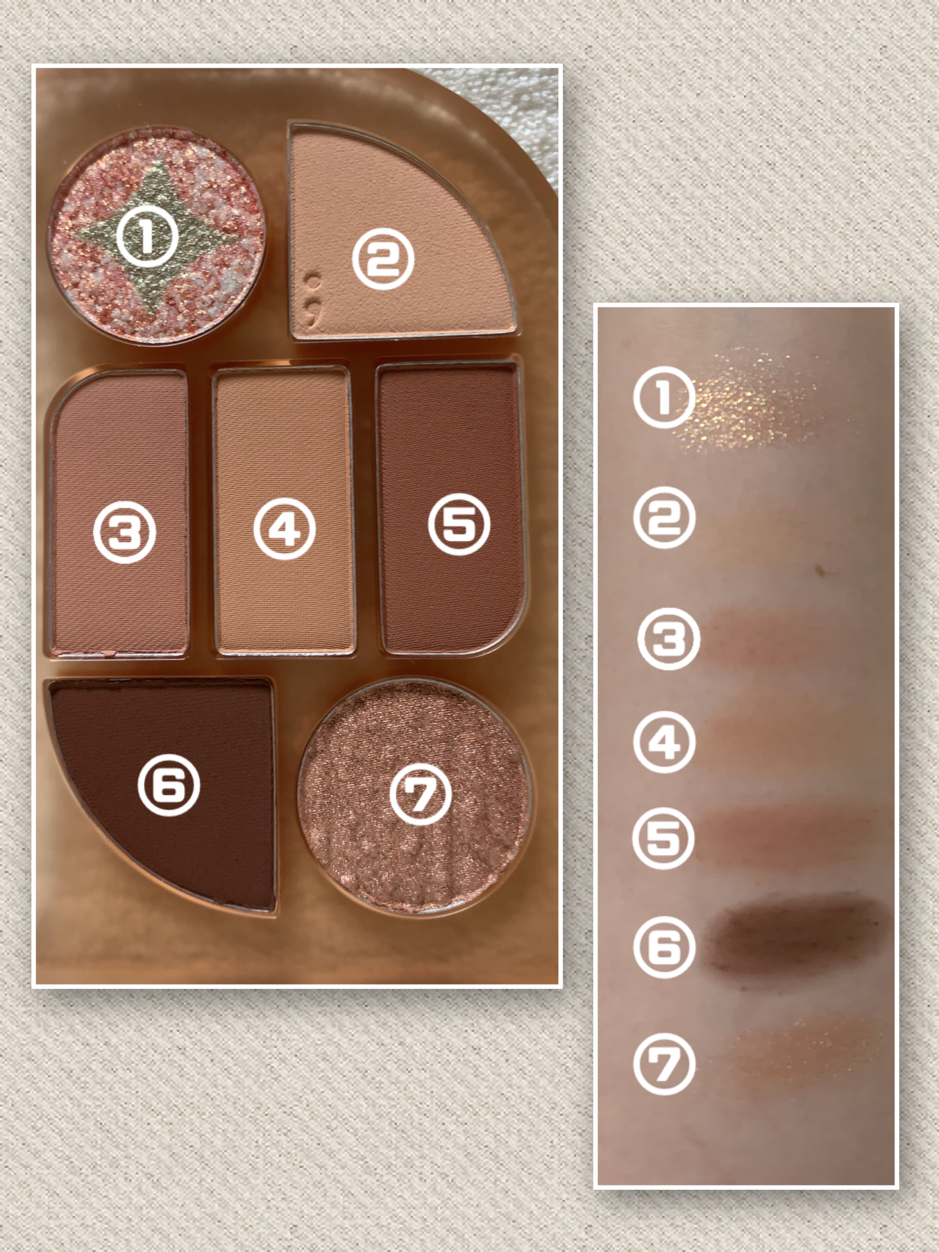 シンプレイン アイパレット/Sim;plain/アイシャドウパレットを使ったクチコミ（3枚目）