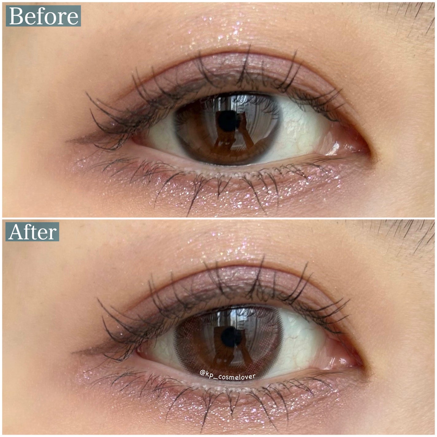 LuMia comfort 1day CIRCLE/LuMia/ワンデー(1DAY)カラコンを使ったクチコミ(4枚目)