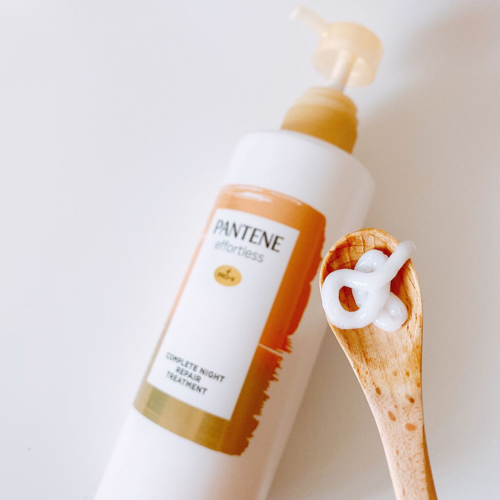 パンテーン エフォートレス コンプリートナイト リペアー シャンプー/トリートメント/パンテーン/市販シャンプーを使ったクチコミ(3枚目)