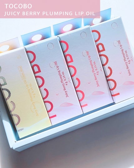 ジューシーベリープランピングリップオイル/TOCOBO/リップグロスを使ったクチコミ(7枚目)