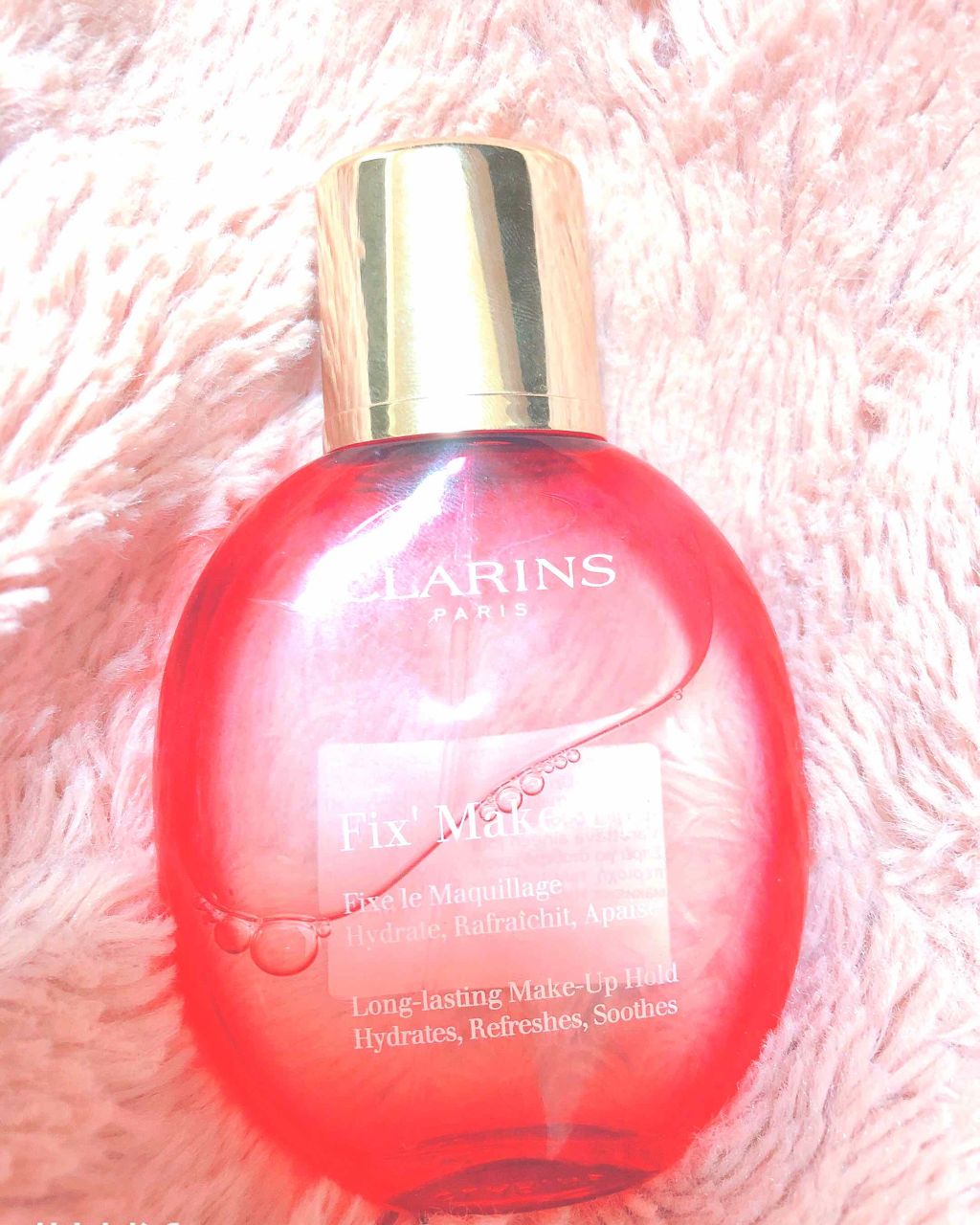 フィックス メイクアップ/CLARINS/ミスト状化粧水を使ったクチコミ(1枚目)