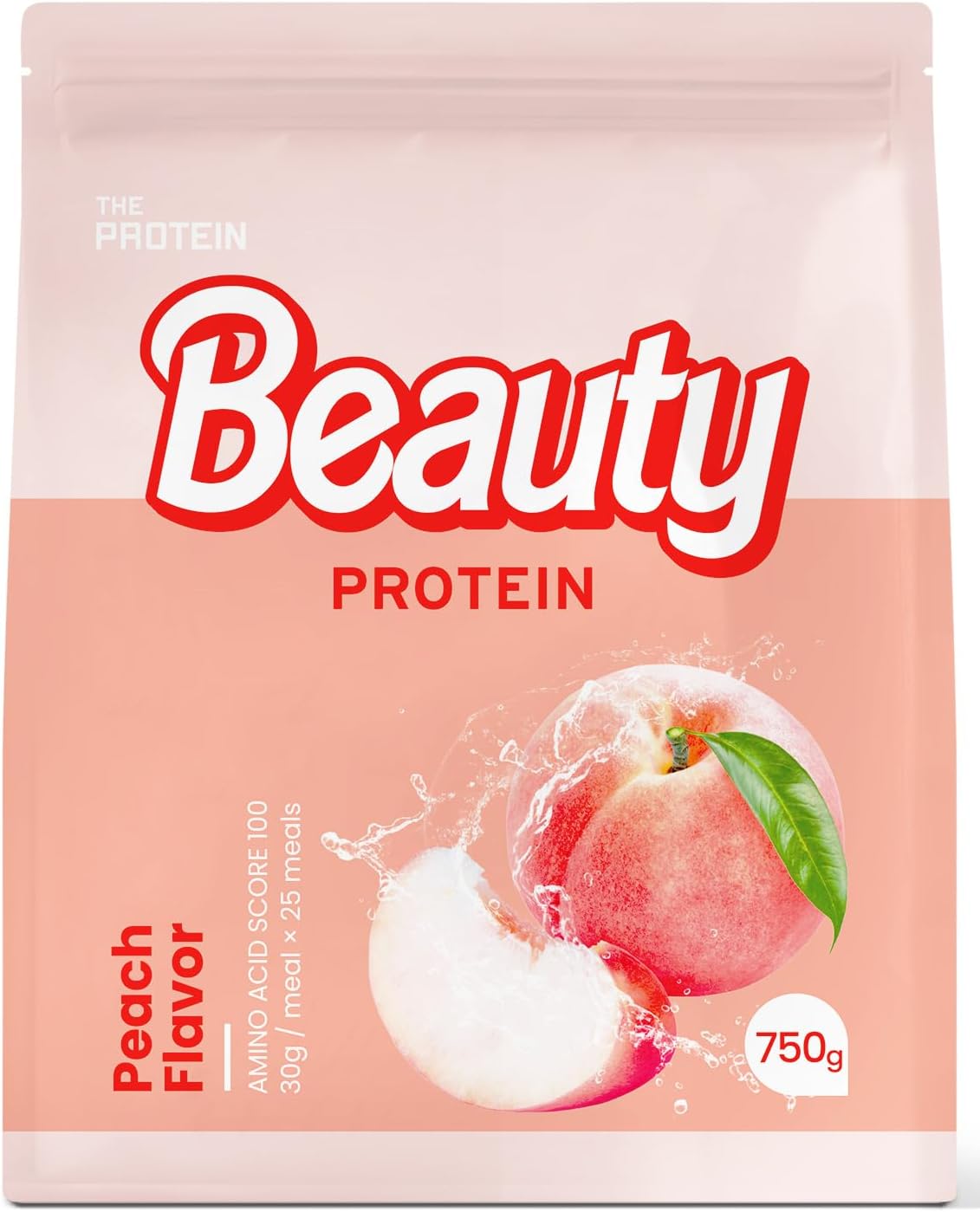 武内製薬 THE PROTEIN　BEAUTY PROTEIN 750g　〈ピーチ風味〉