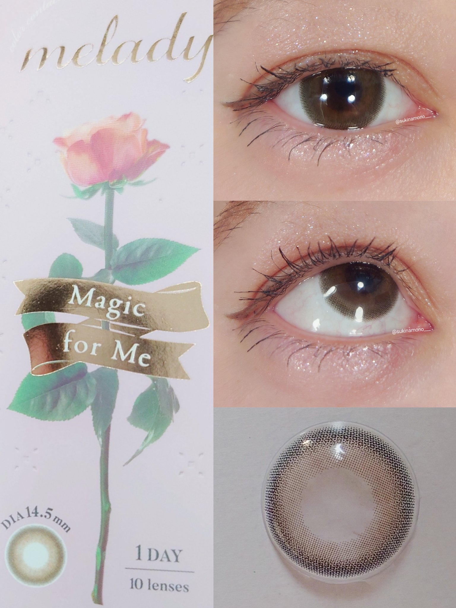 melady 1day/melady/ワンデー（１DAY）カラコンを使ったクチコミ（2枚目）