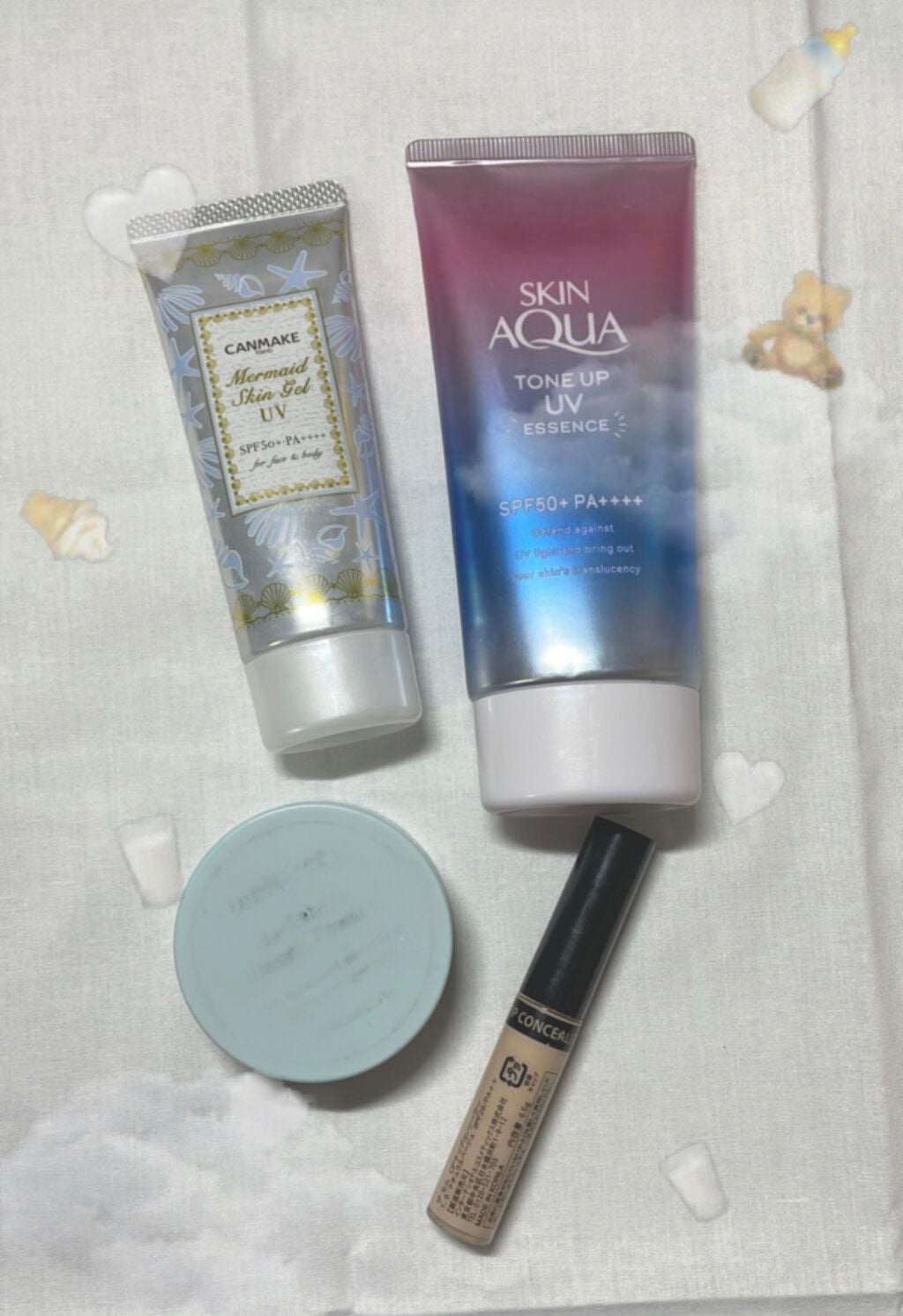 マーメイドスキンジェルUV/キャンメイク/日焼け止めジェルを使ったクチコミ(1枚目)