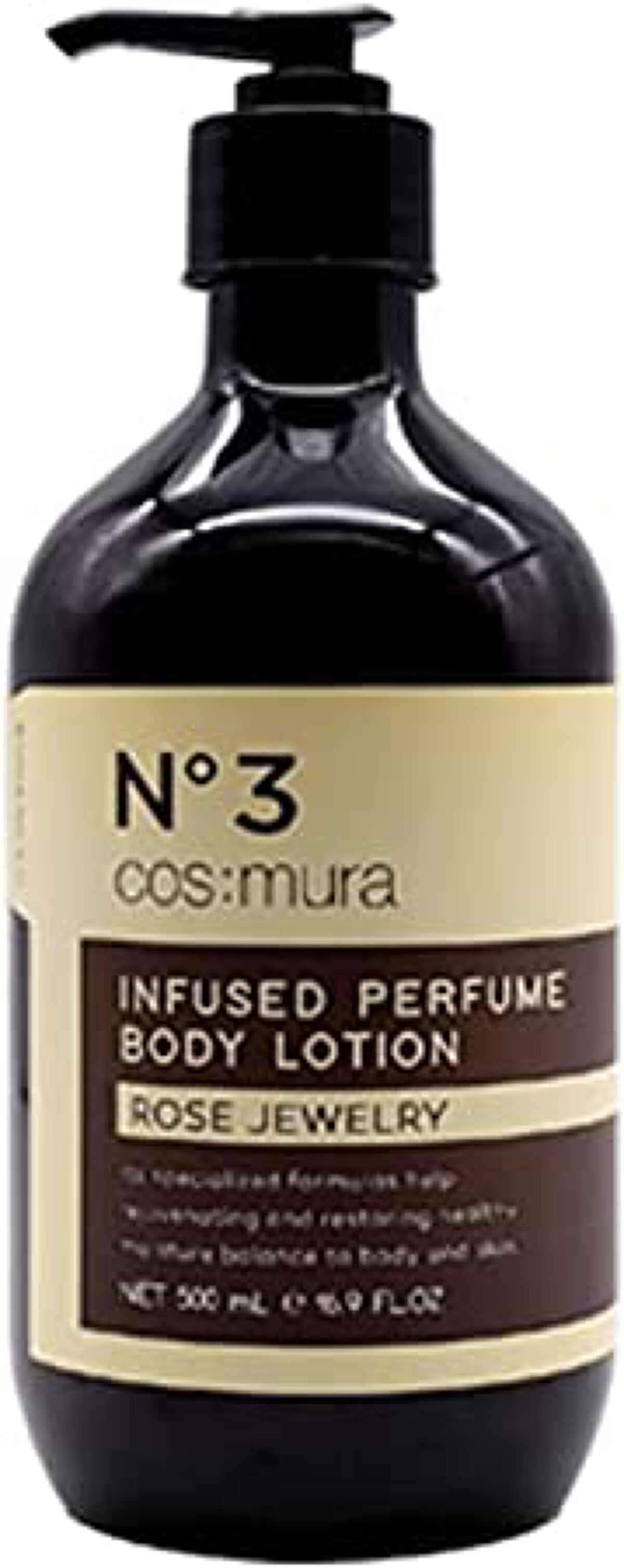 インフューズドパフュームボディローション No.3 ローズジュエリー