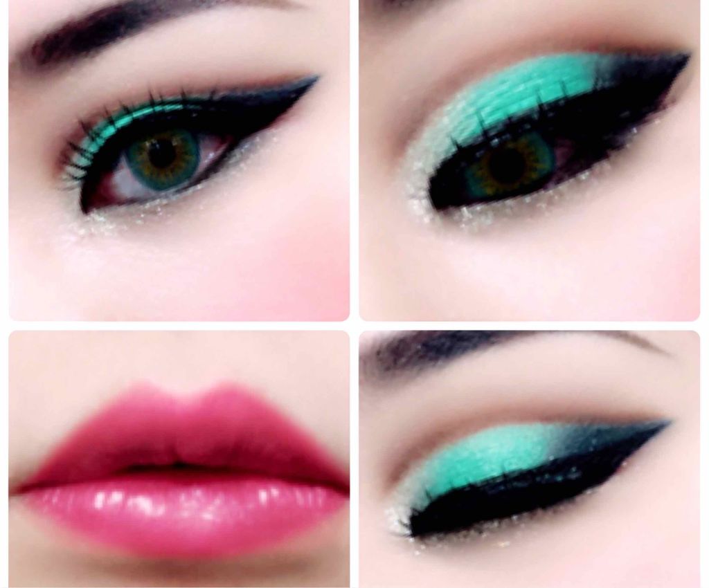 モコ on LIPS 「#ハロウィンメイク9ルック目🎃今日はプリンセスジャスミンをイメ..」(1枚目)