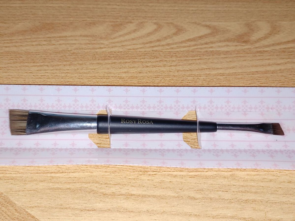 ダブルエンドアイブロウブラシ スマッジタイプ/ロージーローザ/メイクブラシを使ったクチコミ（1枚目）