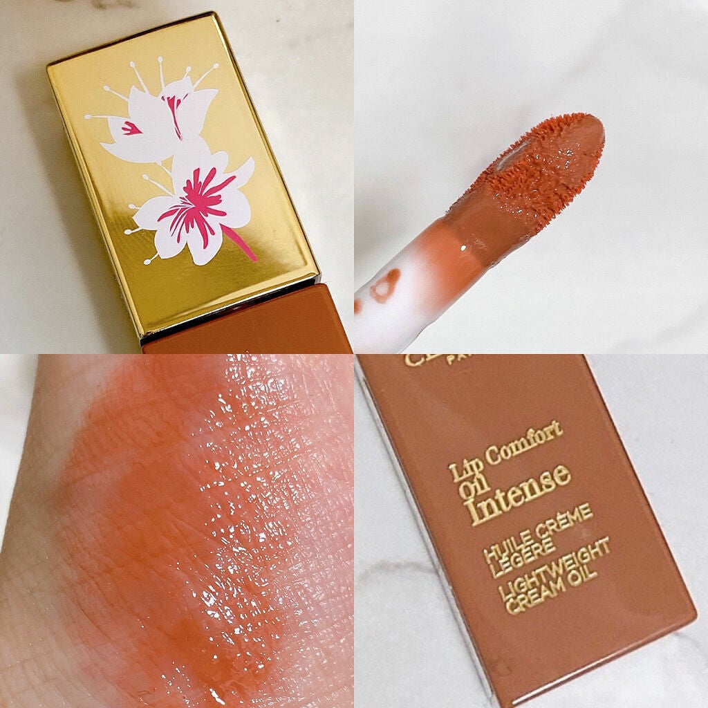 コンフォート リップオイル インテンス/CLARINS/リップグロスを使ったクチコミ(2枚目)