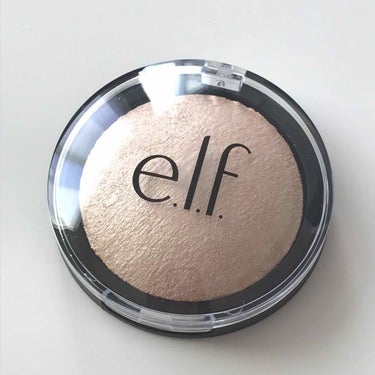 ★e.l.f. Baked Highlighter Moonlight Pearls

海外プチプラコスメの中で大好きなe.l.f.♡

最近の毎日メイクで使っているのが、このベイクドハイライターです！