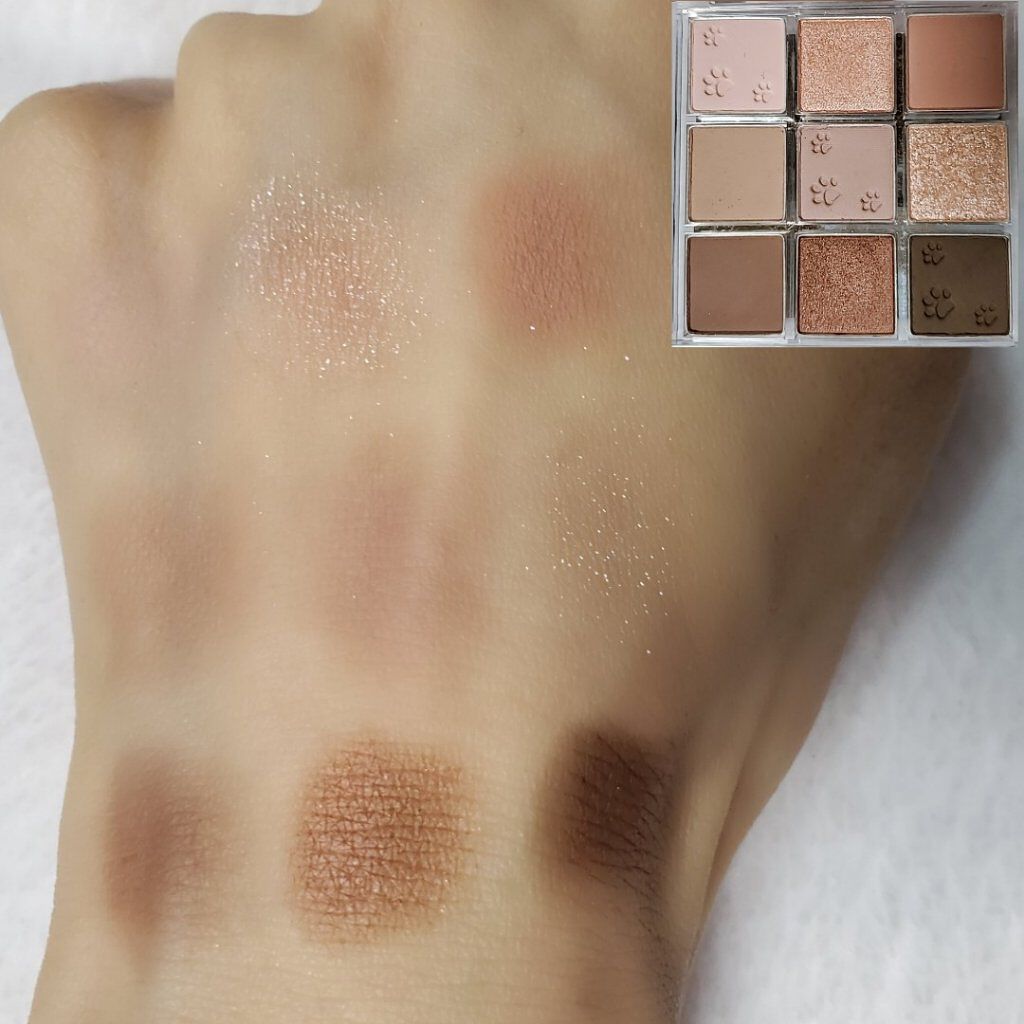 プレイカラーアイズ ダスティキャット/ETUDE/アイシャドウパレットを使ったクチコミ（2枚目）