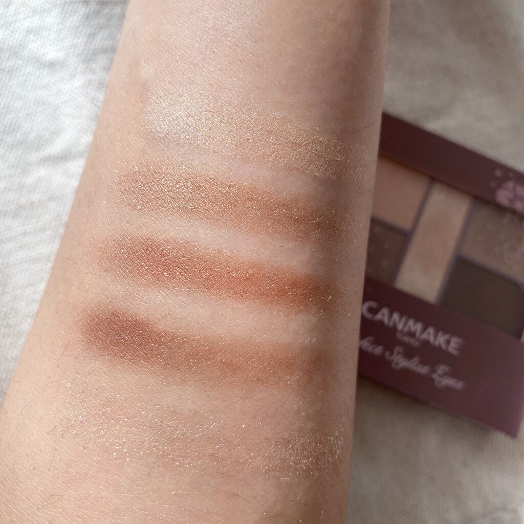 パーフェクトスタイリストアイズ/キャンメイク/アイシャドウパレットを使ったクチコミ（2枚目）