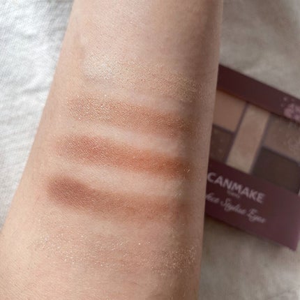 パーフェクトスタイリストアイズ/キャンメイク/アイシャドウパレットを使ったクチコミ(2枚目)