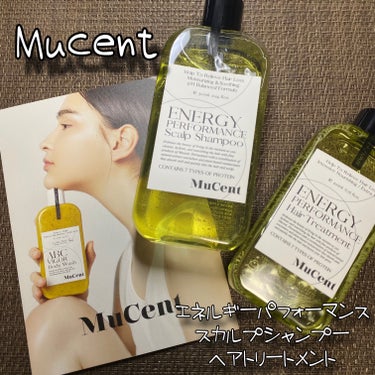 (MuCent様よりご提供いただきました❤︎)

MuCent ミューセント
エナジーパフォーマンス
スカルプシャンプー 300ml
ヘアトリートメント 200ml
Qoo10セット価格 5,500円
