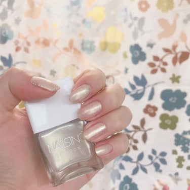 nails inc. ワット ザ シェル ネイルポリッシュのクチコミ「ネイルズインク💅
What the shell
World ’s Your Oyster Ba.....」（1枚目）