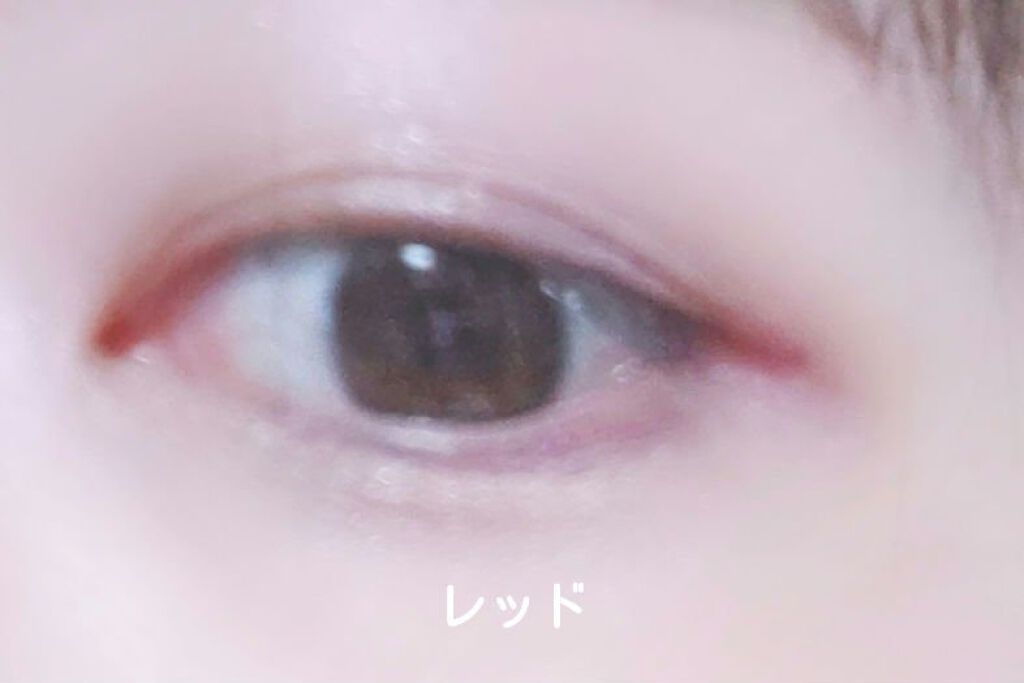 シュアネス アイライナーリキッド C 01:パープル/Celvoke/リキッドアイライナーを使ったクチコミ（3枚目）