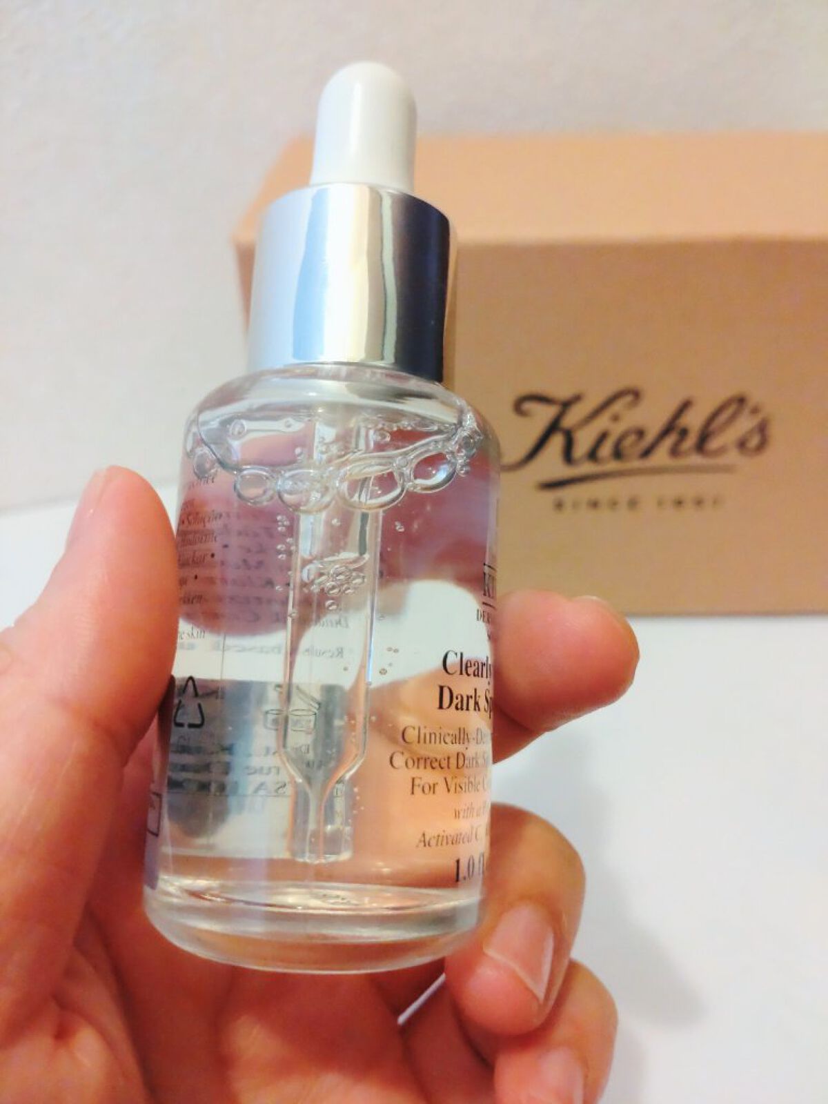 キールズ DS クリアリーブライト エッセンス[医薬部外品]/Kiehl's/美容液を使ったクチコミ（3枚目）