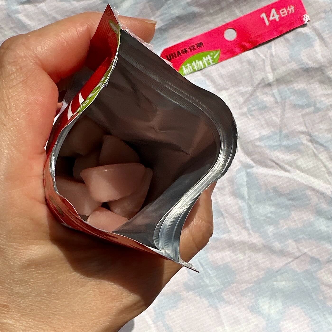 グミサプリ 鉄＋大豆イソフラボン/UHA味覚糖/美容サプリメントを使ったクチコミ（2枚目）