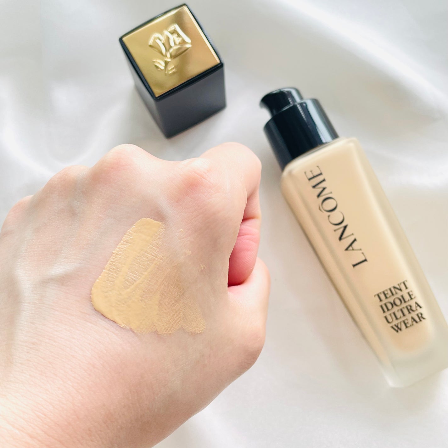 タンイドル ウルトラ ウェア リキッド N/LANCOME/リキッドファンデーションを使ったクチコミ(4枚目)