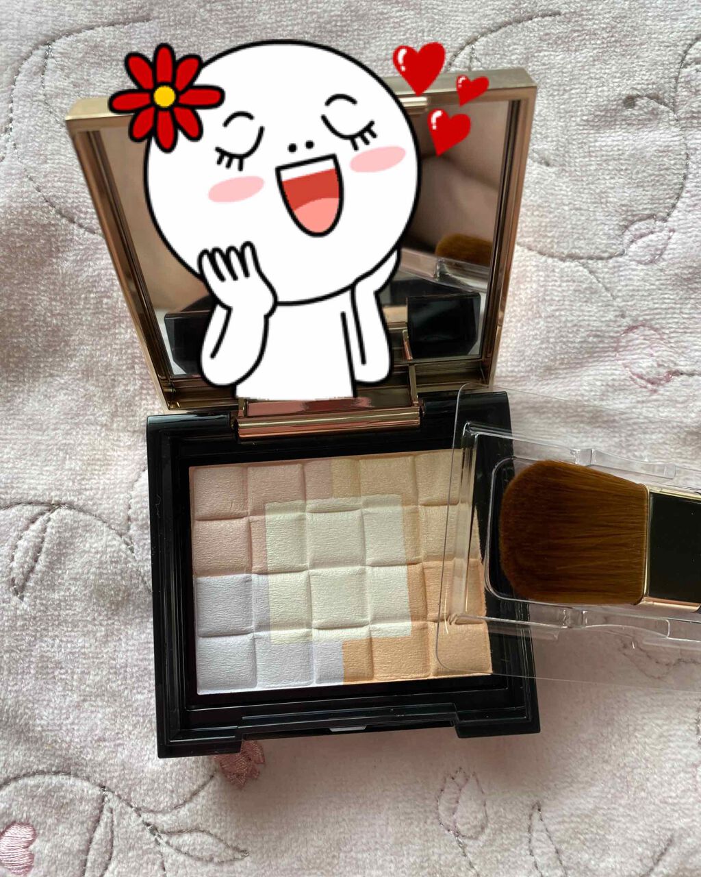 ドラマティックムードヴェール/マキアージュ/パウダーチークを使ったクチコミ(1枚目)