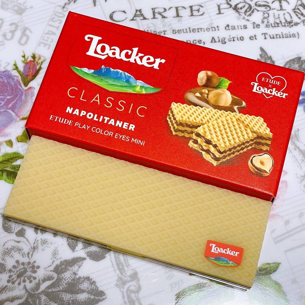 ローカー プレイカラーアイズミニ ヘーゼルナッツ/ETUDE/アイシャドウパレットを使ったクチコミ（1枚目）