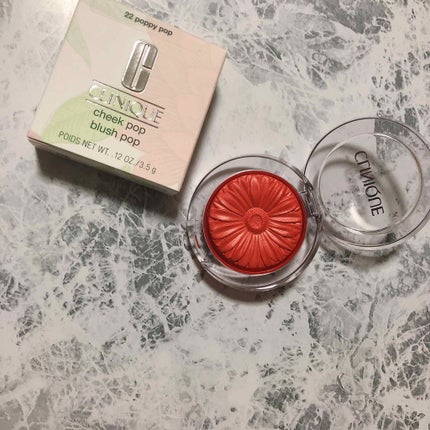 チーク ポップ/CLINIQUE/パウダーチークを使ったクチコミ(1枚目)