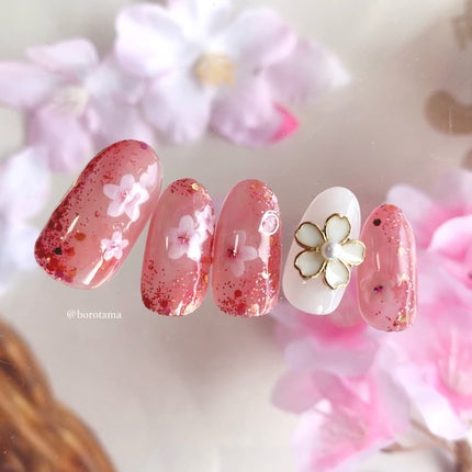 ネイルシール/キャンドゥ/ネイルシールを使ったクチコミ(6枚目)