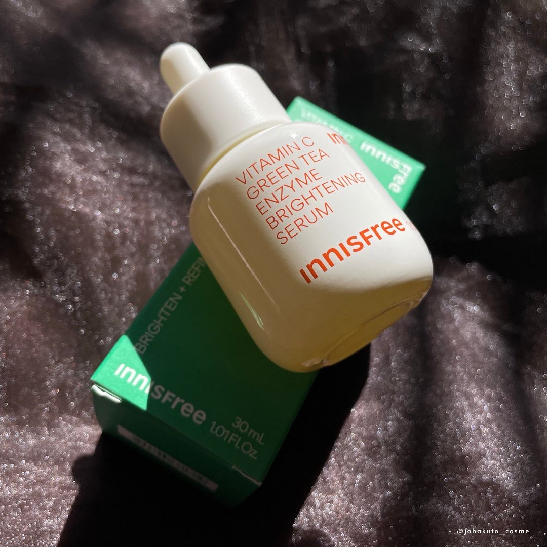 ビタC　グリーンティーエンザイム　ブライト　セラム/innisfree/美容液を使ったクチコミ（2枚目）