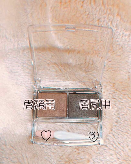 パウダーアイブロウR/CEZANNE/パウダーアイブロウを使ったクチコミ(2枚目)