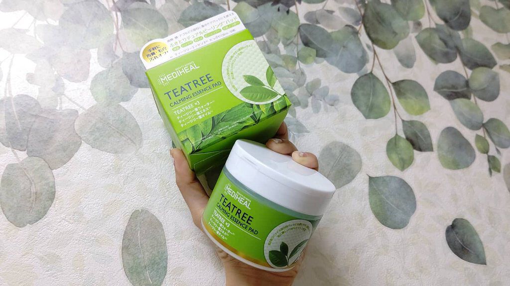 ティーツリーカーミングエッセンスパッド/MEDIHEAL/トナーパッドを使ったクチコミ（1枚目）