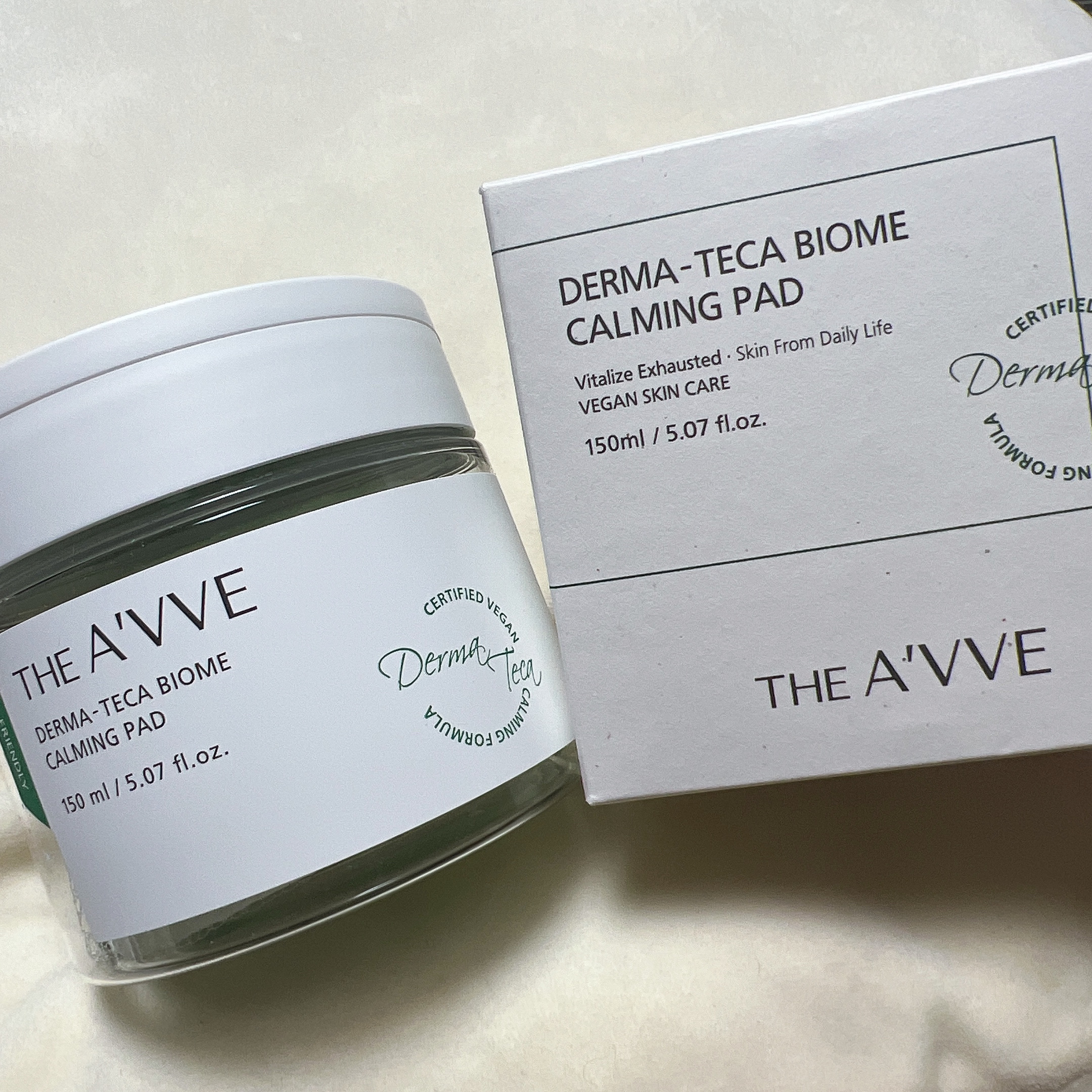 ダーマテカバイオームカーミングパッド/THE A'VVE/トナーパッドを使ったクチコミ（1枚目）