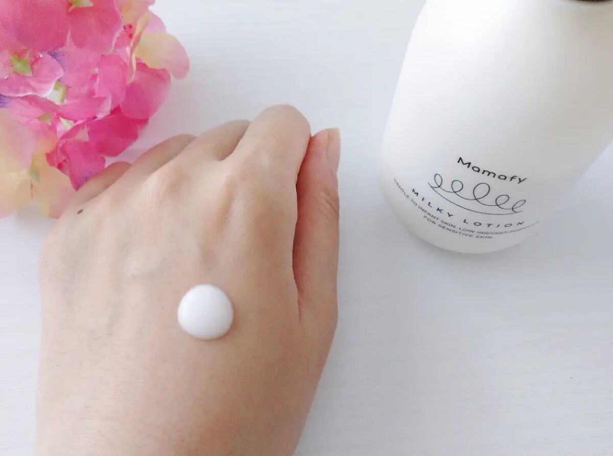 潤いミルキーローション/Mamafy/ボディローションを使ったクチコミ（2枚目）