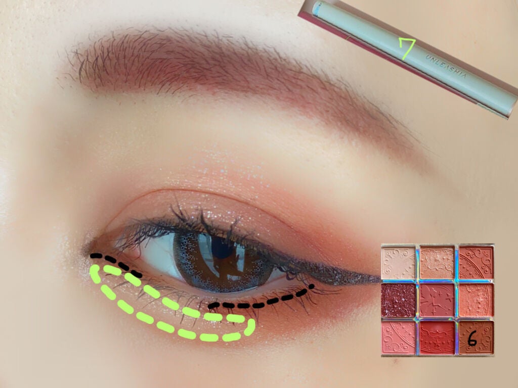 スムースリキッドアイライナー スーパーキープ/ヒロインメイク/リキッドアイライナーを使ったクチコミ(7枚目)