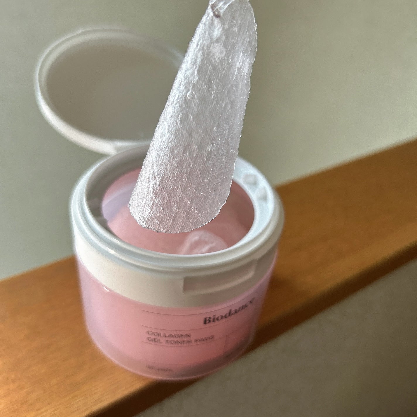 もふるん on LIPS 「Biodanceコラーゲンゲルトナーパッド。毛穴の開きとたるん..」(3枚目)